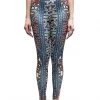 LA Style Rush Women's Festival Aztec Sports Leggings