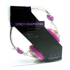 LAXMAX Accessories Purple Navajo Stereo Headphones