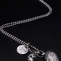 Accessories 2 Abnormal Sides Reversible Grizzly Charm Necklace