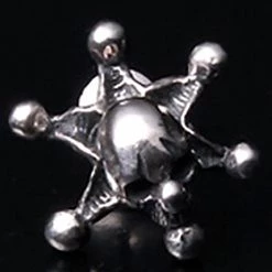 LA Style Rush Sales 23 2 Abnormal Sides Single Joker Skull Pierce Earring Accessories