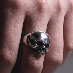 2 Abnormal Sides S Skull Ring Accessories