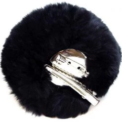 LA Style Rush Accessories Single Puff Ball Pin Clip