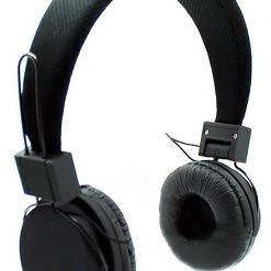 LAXMAX Accessories Mesh Stereo Headphones In Black