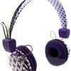 LAXMAX Purple Diamond Stereo Headphones Accessories