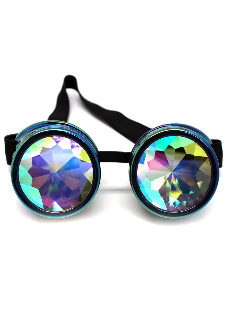 LASR Wild Heart Celelstial Kaleidoscope Goggles In Iridescent Rainbow 4 LASR Wild Heart Celelstial Kaleidoscope Goggles In Iridescent Rainbow