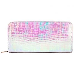 LASR Kandi Venom Zip Wallet In Atlantis Bags