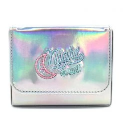 LASR Night Out Crossbody Bag In Holographic Silver Bags
