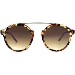 LASR Accessories Full Throttle Matte Sunglasses In Brown Tortoise