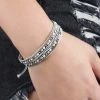 LA Style Rush Stratus Beaded Double Wrap Bracelet 2 LA Style Rush Stratus Beaded Double Wrap Bracelet