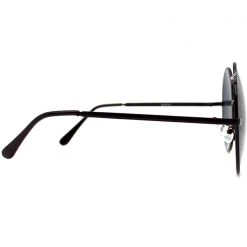 LASR Road Trip Round Sunglasses In Black Accessories