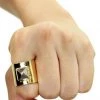 Accessories 8 Other Reasons Anarchy Rings In Gunmetal/Gold 2 Accessories 8 Other Reasons Anarchy Rings In Gunmetal/Gold