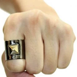 LA Style Rush Sales 28 8 Other Reasons Anarchy Rings In Gold/Gunmetal Accessories