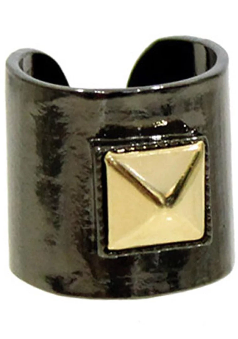 8 Other Reasons Anarchy Rings In Gold/Gunmetal Accessories 4 8 Other Reasons Anarchy Rings In Gold/Gunmetal Accessories