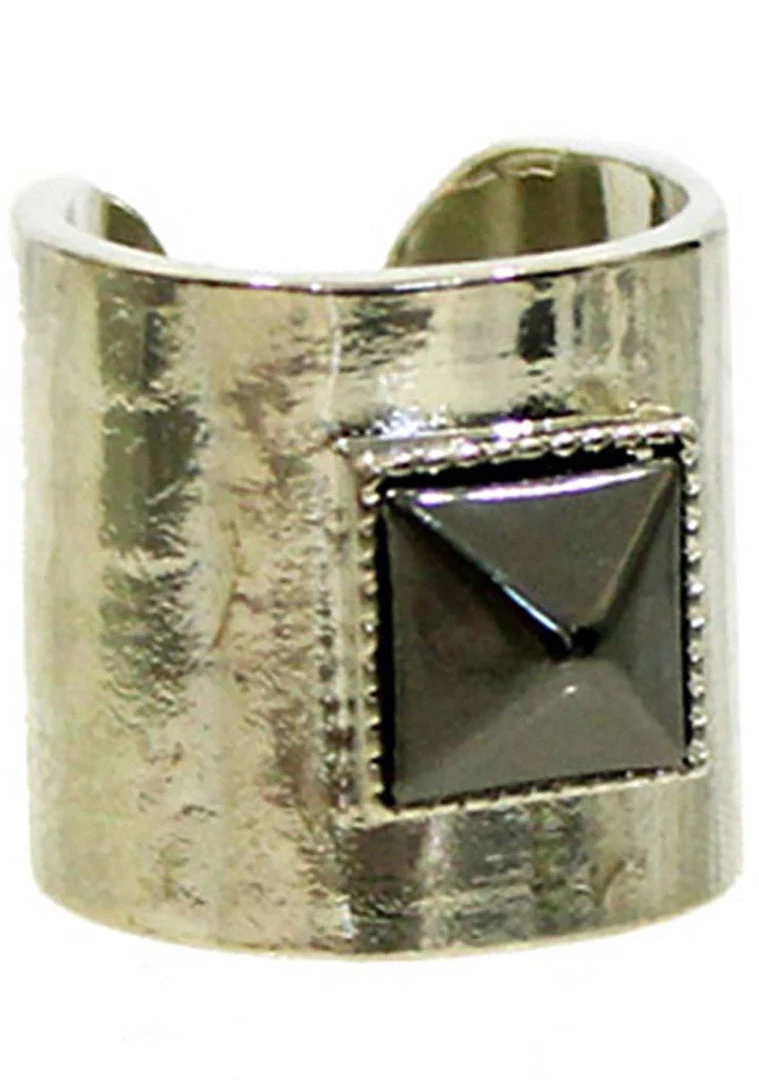 8 Other Reasons Anarchy Rings In Silver/Gunmetal Accessories 5 8 Other Reasons Anarchy Rings In Silver/Gunmetal Accessories