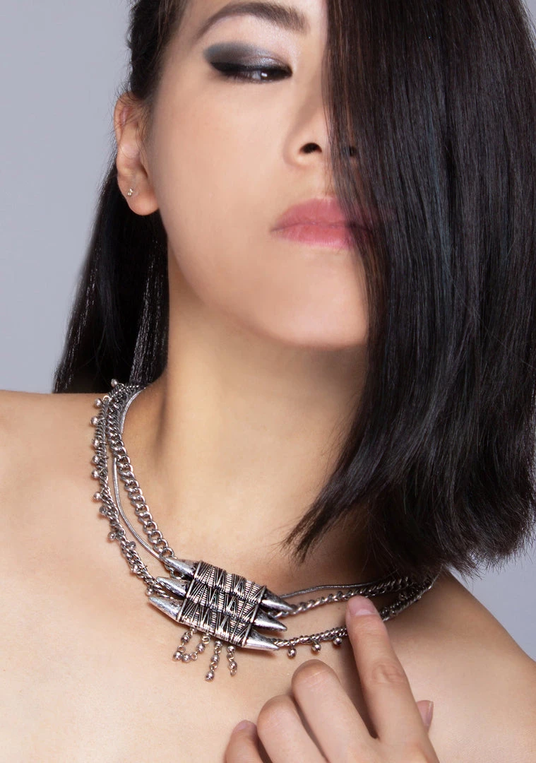 Accessories 8 Other Reasons Survivor Spike Necklace 3 Accessories 8 Other Reasons Survivor Spike Necklace