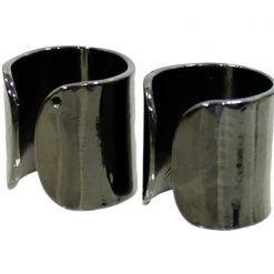 8 Other Reasons Undefeated Rings In Gunmetal (Sets Of 2) 9 8 Other Reasons Undefeated Rings In Gunmetal (Sets Of 2)