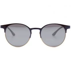 Adidas Originals Oval Metal Series Sunglasses In Blue/Gold Accessories