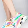 Anthony Wang Mad World Full Spectrum Platform Sneakers