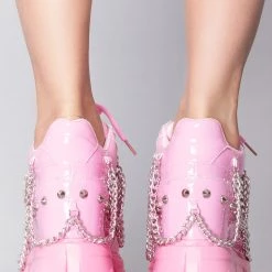 Anthony Wang Babe Punch Platform Sneakers