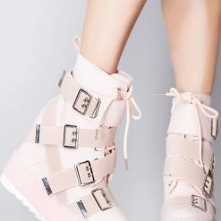 Anthony Wang X WTF Bondage Love Strapped Platform Boots The Great Fantastic