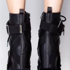 Anthony Wang X WTF Say Please Strapped Platform Boots 10 Anthony Wang X WTF Say Please Strapped Platform Boots