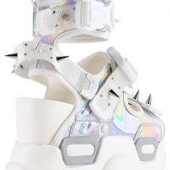 Anthony Wang Hyperspace Platform Sandals New