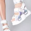 Anthony Wang Hyperspace Platform Sandals New