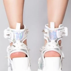 Anthony Wang Hyperspace Platform Sandals New