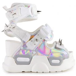 Anthony Wang Hyperspace Platform Sandals New