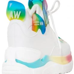Anthony Wang Rainbow Wonderland Platform Sneakers