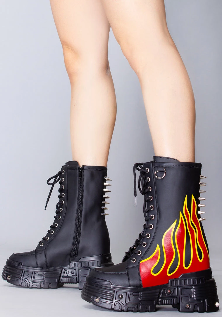Anthony Wang X WTF Hot Shot Platform Boots World Tour 3 Anthony Wang X WTF Hot Shot Platform Boots World Tour