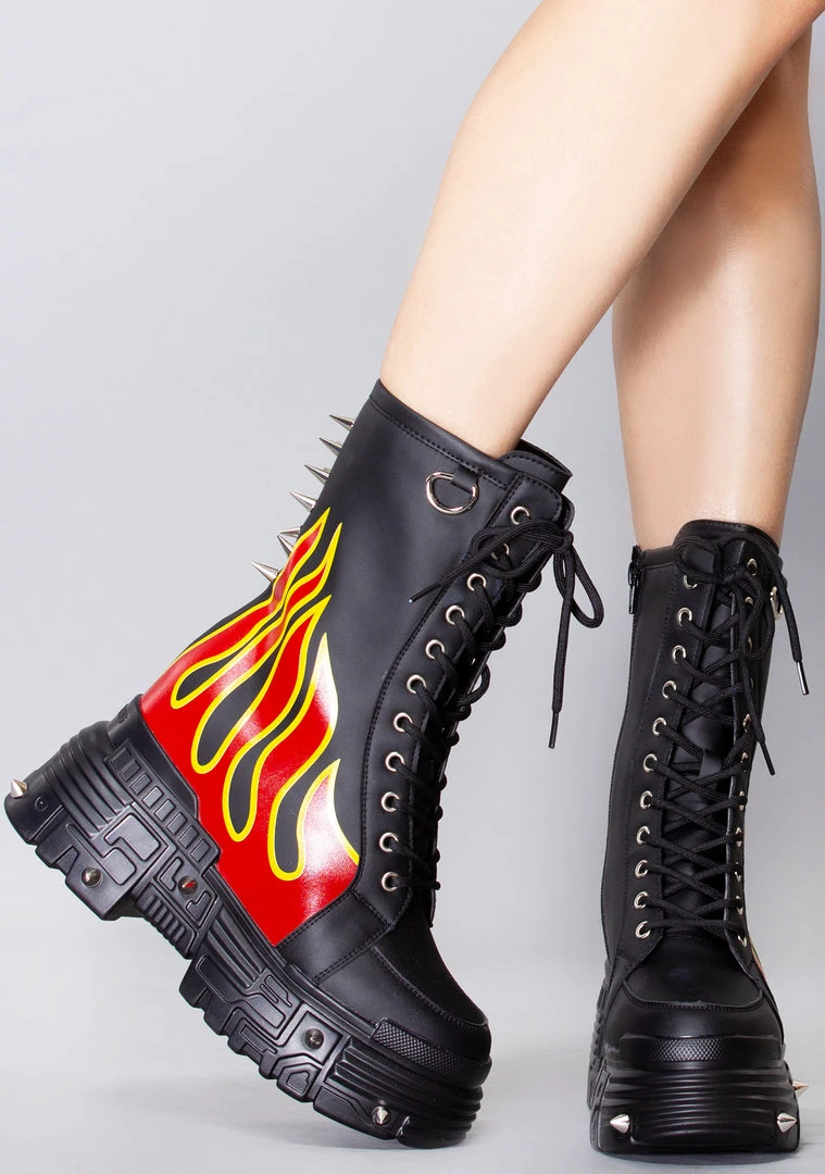 Anthony Wang X WTF Hot Shot Platform Boots World Tour 4 Anthony Wang X WTF Hot Shot Platform Boots World Tour