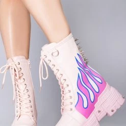Anthony Wang X WTF Sweet Inferno Platform Boots World Tour