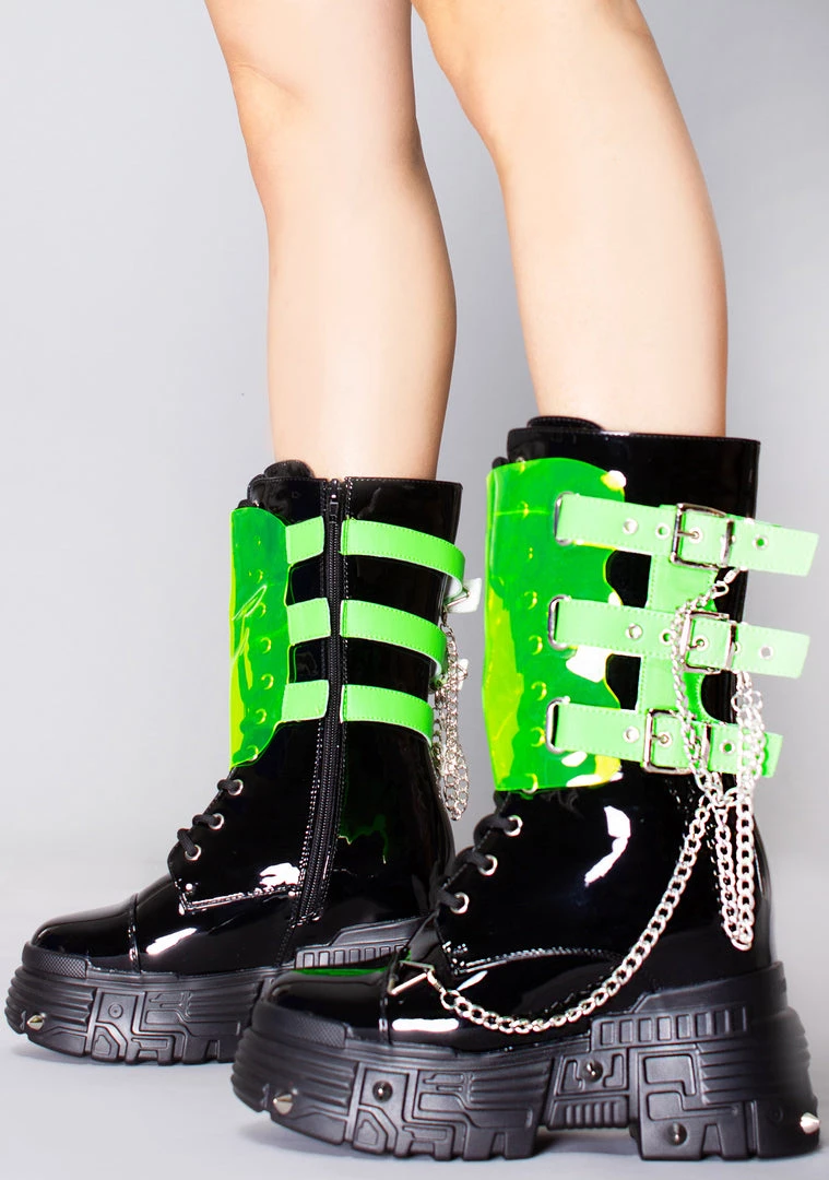 Anthony Wang X WTF Toxic Waste Platform Boots World Tour 4 Anthony Wang X WTF Toxic Waste Platform Boots World Tour