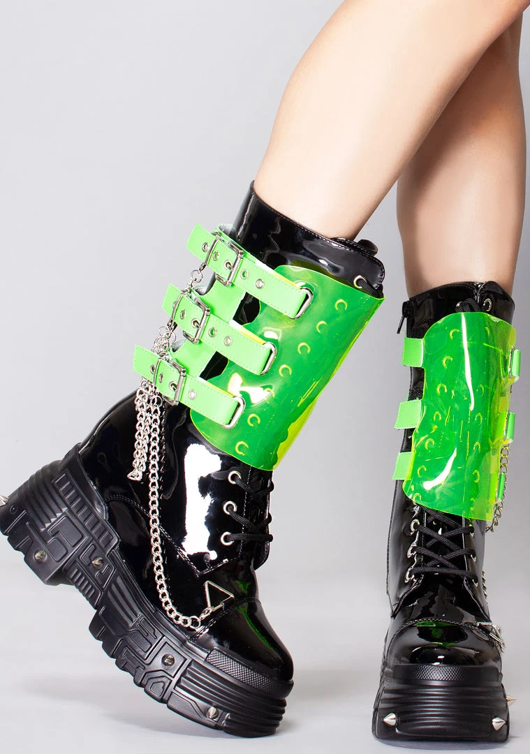 Anthony Wang X WTF Toxic Waste Platform Boots World Tour 3 Anthony Wang X WTF Toxic Waste Platform Boots World Tour