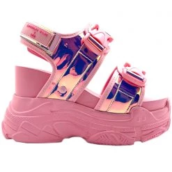 Anthony Wang X LASR Exclusive Electric Barbie Platform Sandals New