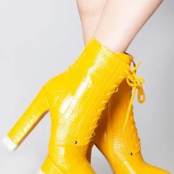 LA Style Rush Butter Me Up Platform Heels Tea Room Cinema