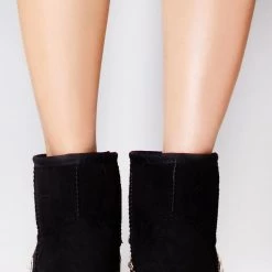 Azalea Wang Bring The Bling Faux Fur Boots