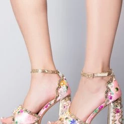 Azalea Wang Shoes Let Them Eat Cake Platform Heels