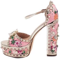 Azalea Wang Shoes Let Them Eat Cake Platform Heels