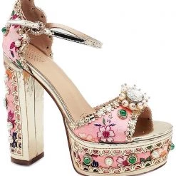 Azalea Wang Shoes Let Them Eat Cake Platform Heels