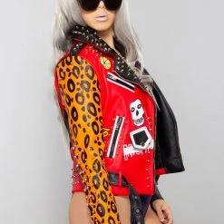 Azalea Wang Freak Out Moto Jacket