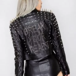 Azalea Wang Ain’t Your Baby Moto Jacket