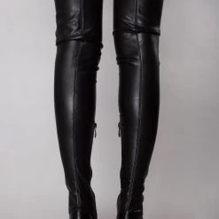 Azalea Wang Combat Mode Thigh High Boots