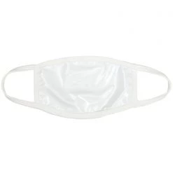 BGlittz The Raven Blanco Vinyl Dust Mask