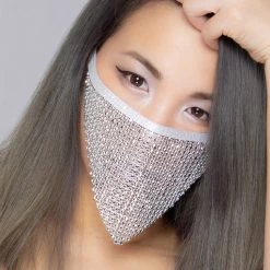 BGlittz Disco Doll Crystal Face Mask