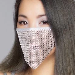 BGlittz Disco Doll Crystal Face Mask