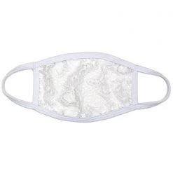 BGlittz Snow She-Lace Dust Mask The Raven