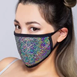 BGlittz The Great Fantastic Technicolor Dots Dust Mask