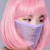 BGlittz Accessories Violet Crystal Face Mask 2 BGlittz Accessories Violet Crystal Face Mask